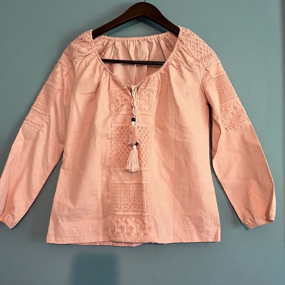 WOMAN TOP SIZE PM, COLOR PEACH